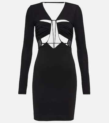 Cutout jersey minidress | Nensi Dojaka