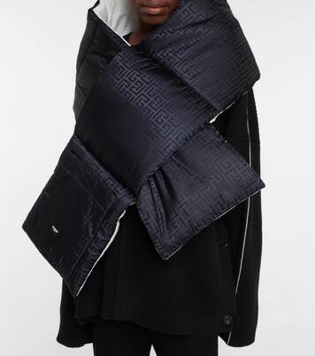 Bufanda acolchada con monograma | Balmain