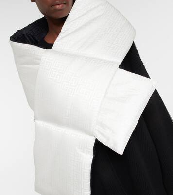 Bufanda acolchada con monograma | Balmain