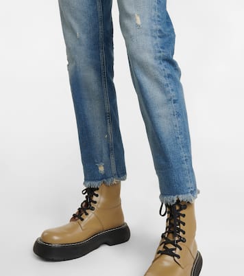 Jeans cropped Ex-boyfriend de tiro medio | AG Jeans