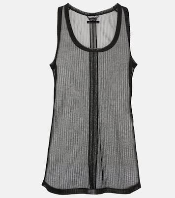 Tank top de jersey semitransparente | Tom Ford