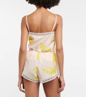 Shorts Lumière in cotone e seta | Eres