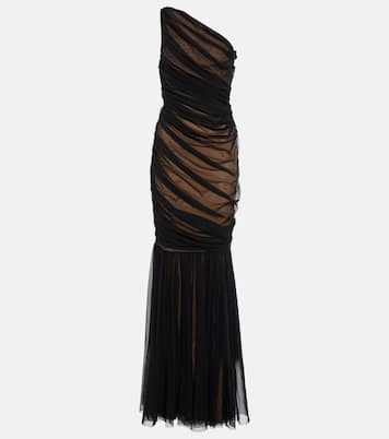 Diana ruched fishtail gown | Norma Kamali