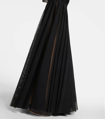 Diana ruched fishtail gown | Norma Kamali