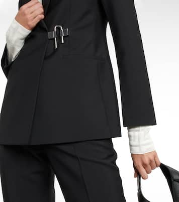 Wool and mohair blazer | Givenchy