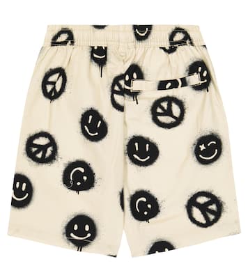 Avart Peace Smile cotton shorts | Molo