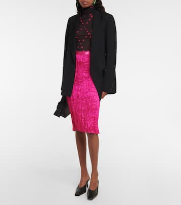 Falda midi de satén | Acne Studios