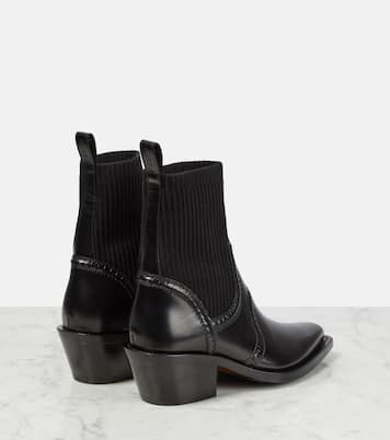 Nellie leather ankle boots | Chloé