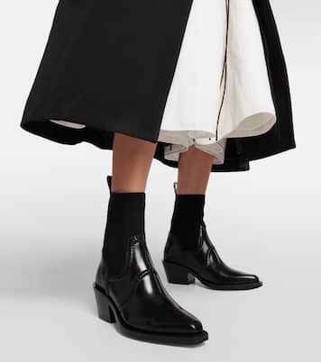 Nellie leather ankle boots | Chloé