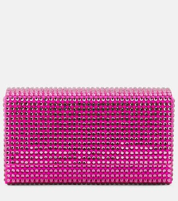 Clutch Superamini Paloma con cristalli | Amina Muaddi