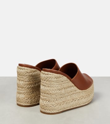 Sandali espadrillas Ariella Zeppa 130 in pelle | Christian Louboutin