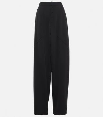 Pantalon tapered à taille haute en laine | Stella McCartney