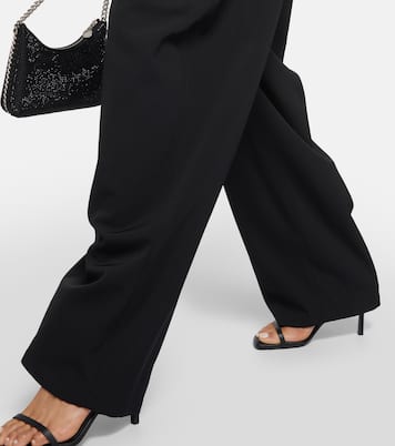 Pantalon tapered à taille haute en laine | Stella McCartney