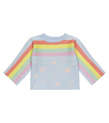 Sudadera de algodón y lana estampada | Stella McCartney Kids