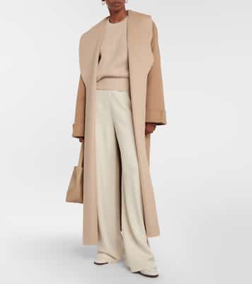 High-Rise-Hose Napier aus Kaschmir | Loro Piana