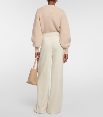 High-Rise-Hose Napier aus Kaschmir | Loro Piana