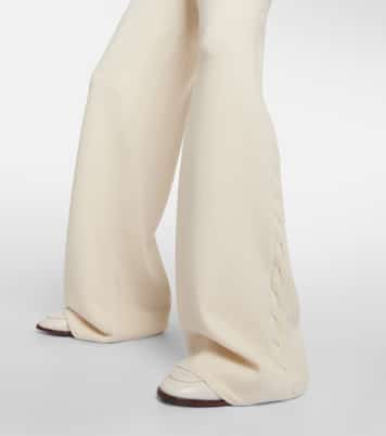 High-Rise-Hose Napier aus Kaschmir | Loro Piana