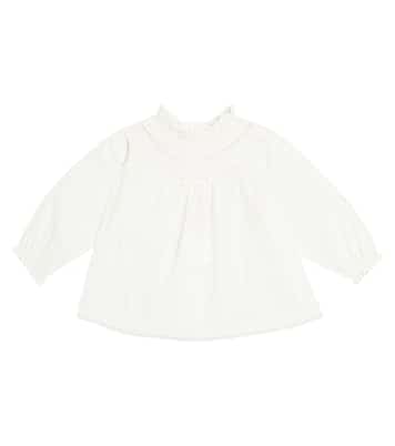 Baby - Blusa Jelexi in cotone con pizzo | Bonpoint