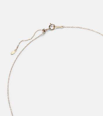 Collier en or 18 ct, diamants et perles | Persée