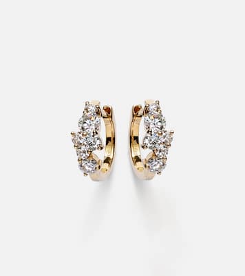 Boucles d'oreilles en or 14 ct et diamants | Sydney Evan