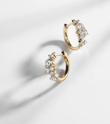 Boucles d'oreilles en or 14 ct et diamants | Sydney Evan