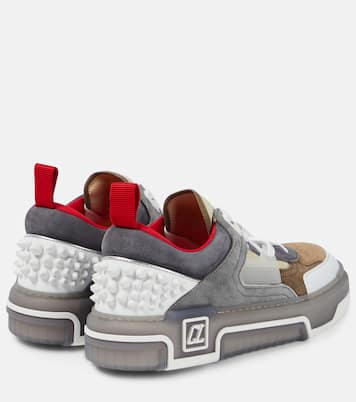 Baskets Astroloubi en daim à clous | Christian Louboutin