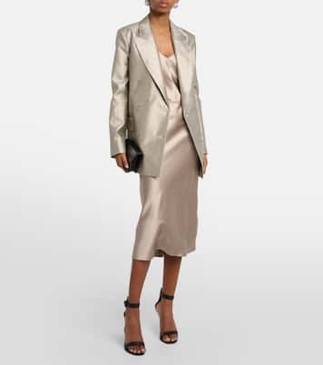 Gonna sottoveste Isaak in raso di seta | Joseph