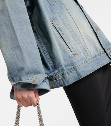 Oversize-Jeansjacke Paris Tropical | Balenciaga