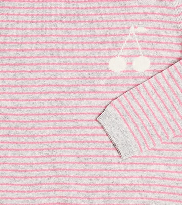 Pull Brunelle en intarsia de cachemire | Bonpoint