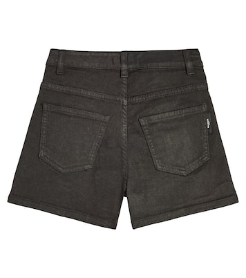 Shorts en mezcla de algodón con botones | Balmain Kids