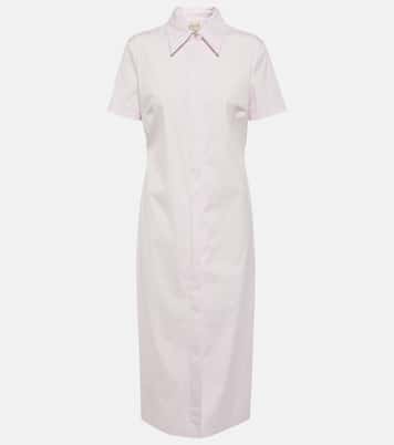 Abito midi chemisier in misto cotone | Tod's
