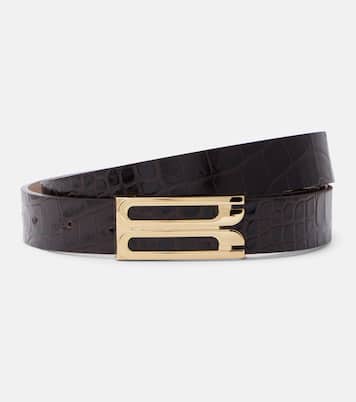 Cinturón de piel grabada | Victoria Beckham