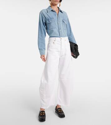 Horseshoe mid-rise wide-leg jeans | Citizens of Humanity