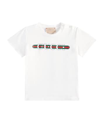 Bebé - camiseta de algodón con logo | Gucci Kids