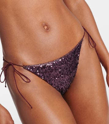Bikini con paillettes | Oséree