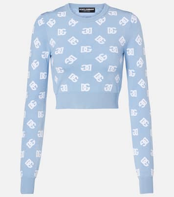 Jersey cropped con logo | Dolce&Gabbana