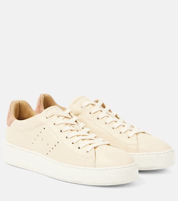 Baskets H672 en cuir et daim | Hogan