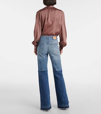 Jeans flared La Croisette a vita alta | AG Jeans