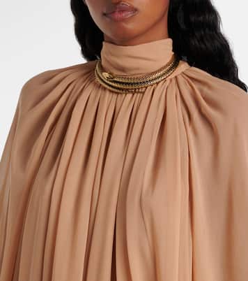 Robe longue en soie | Chloé