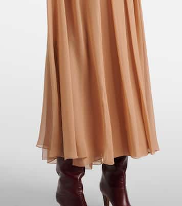 Robe longue en soie | Chloé