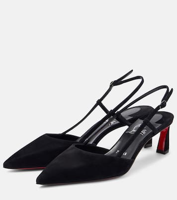 Pumps slingback Condoroline 55 in suede | Christian Louboutin