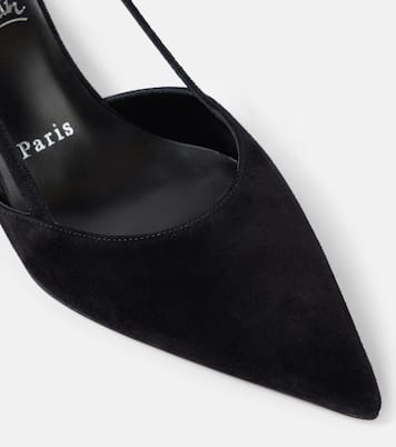 Pumps slingback Condoroline 55 in suede | Christian Louboutin