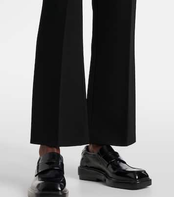 Pantaloni flared a vita media | Prada