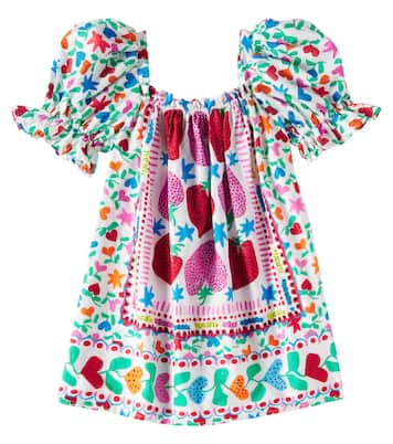 Bedrucktes Kleid aus Baumwolle | Fábula