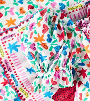 Bedrucktes Kleid aus Baumwolle | Fábula