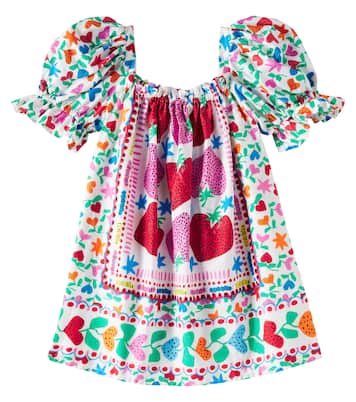Bedrucktes Kleid aus Baumwolle | Fábula