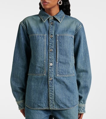 Hemdjacke aus Denim | Jil Sander