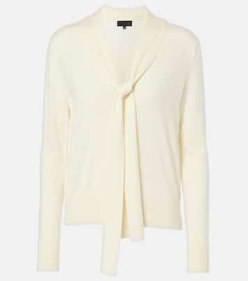 Ayla tie-neck wool sweater | Nili Lotan