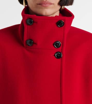 Oversize-Mantel aus Wolle | Magda Butrym