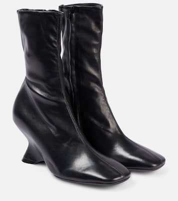 Ankle Boots aus Leder | Dries Van Noten